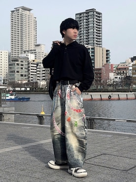 Hiromuさん(メンズ・180cm)の春コーディネート