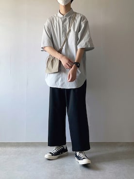 Hiromuさん（メンズ・180cm）の夏コーディネート