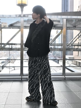 「OUAT（オーユーエーティー）のアイテム」を使った、Hiromuさん（メンズ・180cm）の夏コーディネート