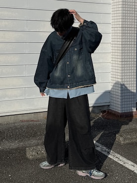 Hiromuさん（メンズ・180cm）の秋コーディネート