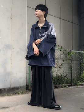 「chuclla（チュクラ）のアイテム（ショルダーバッグ）」を使った、Hiromuさん（メンズ・180cm）の秋コーディネート