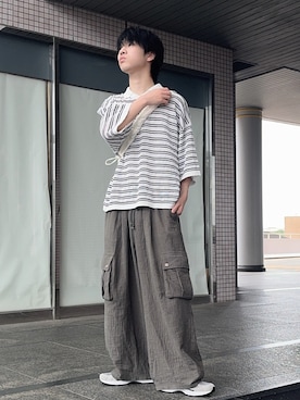 Hiromuさん(メンズ・180cm)の夏コーディネート