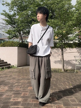 Hiromuさん(メンズ・180cm)の夏コーディネート