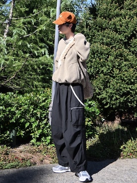 「PAGEBOY（ページボーイ）のアイテム」を使った、Hiromuさん（メンズ・180cm）の秋コーディネート