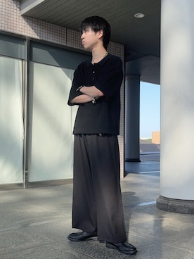 Hiromuさん（メンズ・180cm）の春コーディネート