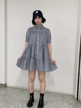 ﾒｸﾞﾐさん（レディース・159cm）の夏コーディネート