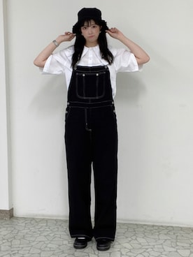 「apres jour（アプレジュール）のアイテム（その他シューズ）」を使った、ﾒｸﾞﾐさん（レディース・159cm）の夏コーディネート