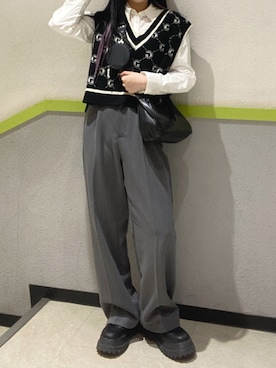 asukaさん（レディース・155cm）の春コーディネート