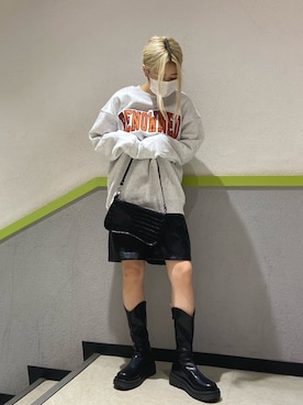 asukaさん（レディース・155cm）の秋コーディネート