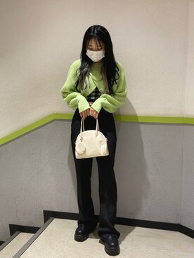 asukaさん（レディース・155cm）の冬コーディネート