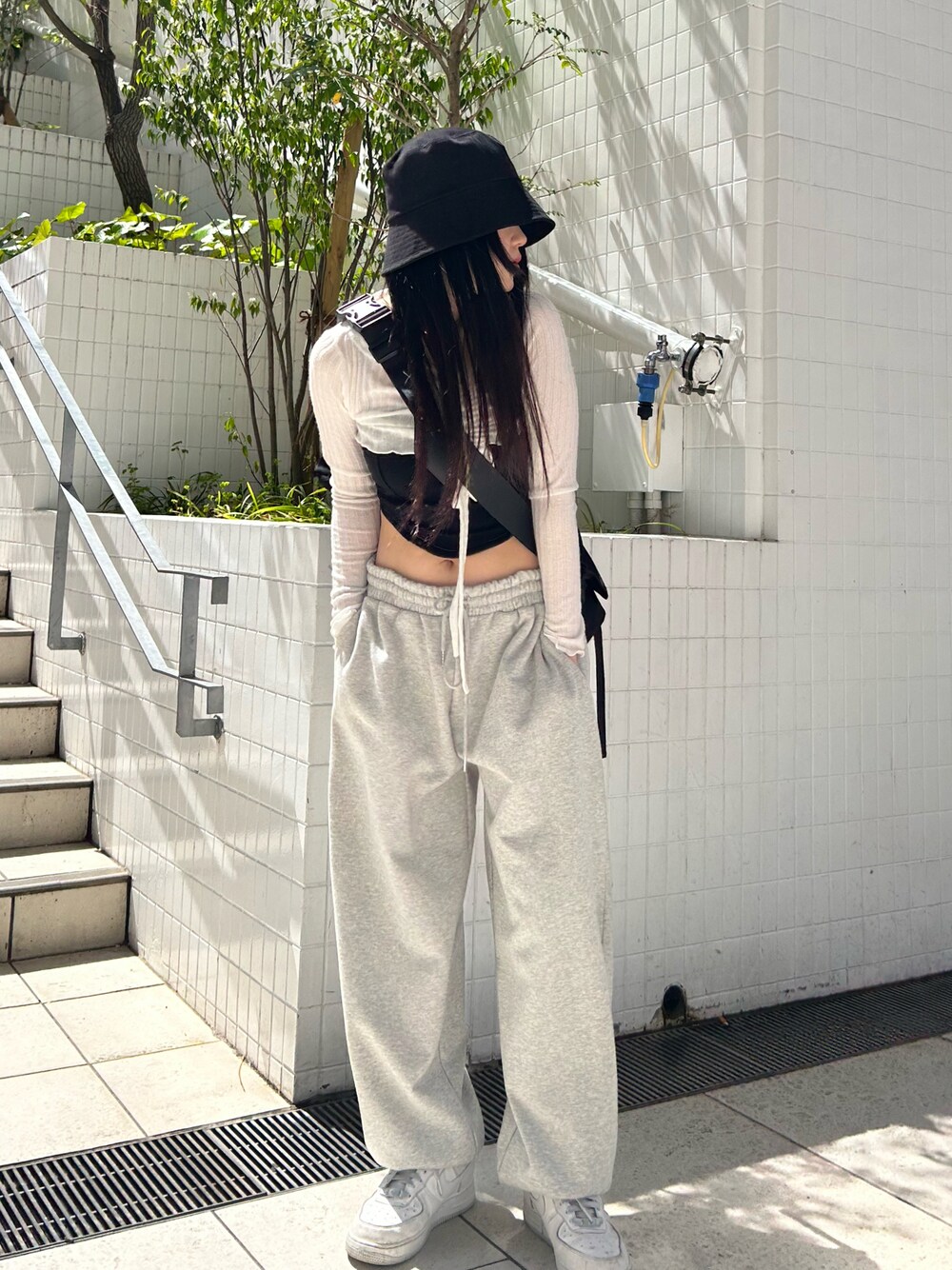 asuka｜SPINNSのスウェットパンツを使ったコーディネート - WEAR