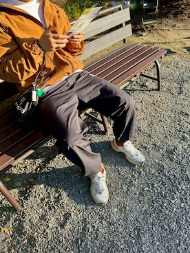 「アイテム（ソックス/靴下）」を使った、hk1074さん（メンズ・172cm・20代）の秋コーディネート