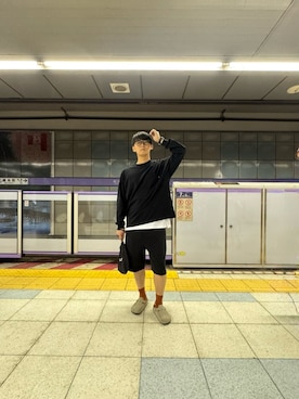 「アイテム（レッグウェア）」を使った、hk1074さん（メンズ・172cm・20代）の秋コーディネート