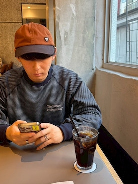 「アイテム（帽子）」を使った、hk1074さん（メンズ・172cm・20代）の冬コーディネート