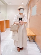 ツハル　希少　自由ヶ丘限定　リネン前後着エプロンワンピース　TSUHARU 新品 2025年最新】ツハルバイサマンサモスモス 自由が丘の人気アイテム