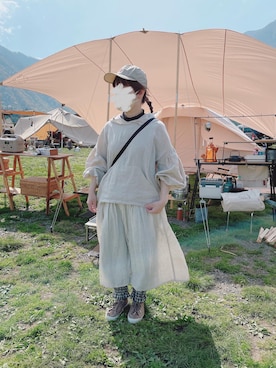 「Cienta（シエンタ）のアイテム」を使った、haru061623さん（レディース・154cm）の春コーディネート