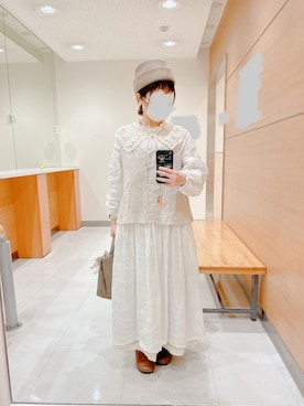 「KOOS（コース）のアイテム」を使った、haru061623さん（レディース・154cm）の冬コーディネート