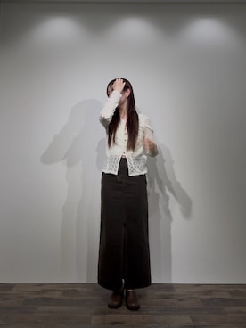「アイテム（スリッポン）」を使った、hmyさん（レディース・159cm）の夏コーディネート
