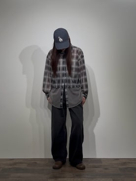 「アイテム（スリッポン）」を使った、hmyさん（レディース・159cm）の夏コーディネート