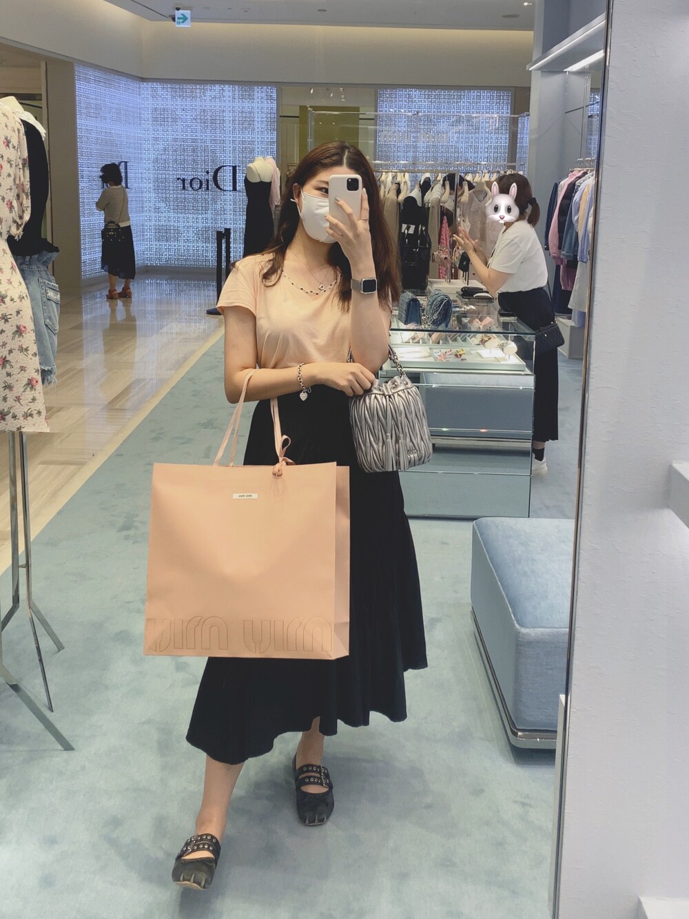 【コーデをより可愛く♪】MiuMiu レザー フラット シューズ 1626620203.jpg