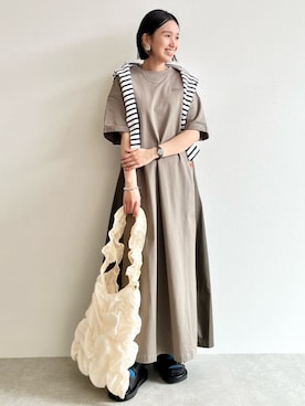 manaさん（レディース・158cm）の春コーディネート