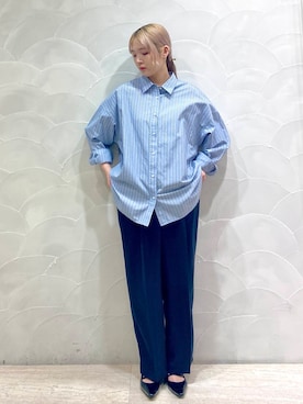 「URBANRESEARCH」｜「アイテム（パンプス）」を使った、takeさん（レディース・158cm）の春コーディネート
