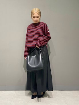 「RODE SKO（ロデスコ）のワンハンドル3WAYバッグ（ハンドバッグ）」を使った、takeさん（レディース・158cm）の夏コーディネート