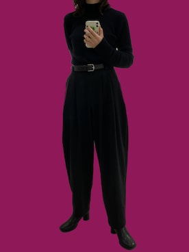 Kom さん（レディース・168cm）の冬コーディネート