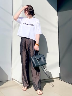 「IENA（イエナ）のアイテム（ニット/セーター）」を使った、kumikoさん（レディース・165cm）の秋コーディネート