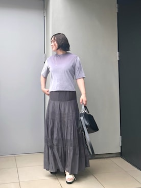 「IENA（イエナ）のアイテム（バッグ）」を使った、kumikoさん（レディース・165cm）の秋コーディネート