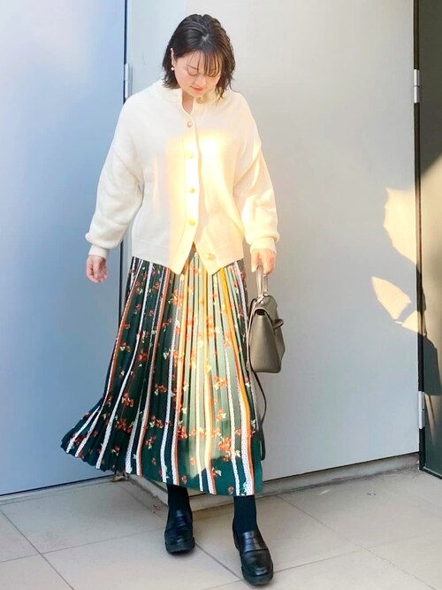 IENA ⭐︎ ドットフラワープリーツスカート IENA（イエナ）の「ドット  