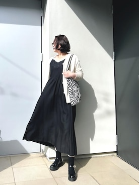 「CORSO ROMA，9（コルソローマ）のアイテム」を使った、kumikoさん（レディース・165cm）の春コーディネート