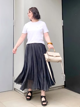 IENA★chere monotone ツイードスカート IENA（イエナ）の「chere monotone ツイードスカート
