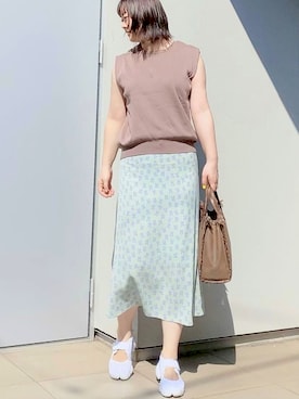 「Whim Gazette（ウィムガゼット）のアイテム（アクセサリー）」を使った、kumikoさん（レディース・165cm）の夏コーディネート