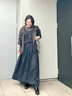 「Noble（ノーブル）のアイテム」を使った、kumikoさん（レディース・165cm）の春コーディネート