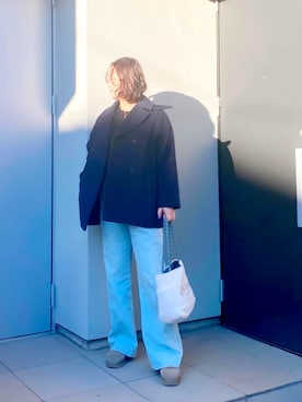 「FRAMeWORK（フレームワーク）のアイテム」を使った、kumikoさん（レディース・165cm）の冬コーディネート