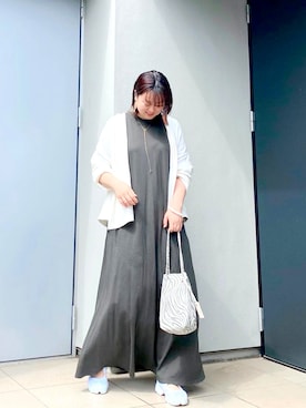 「Whim Gazette（ウィムガゼット）のアイテム（アクセサリー）」を使った、kumikoさん（レディース・165cm）の春コーディネート
