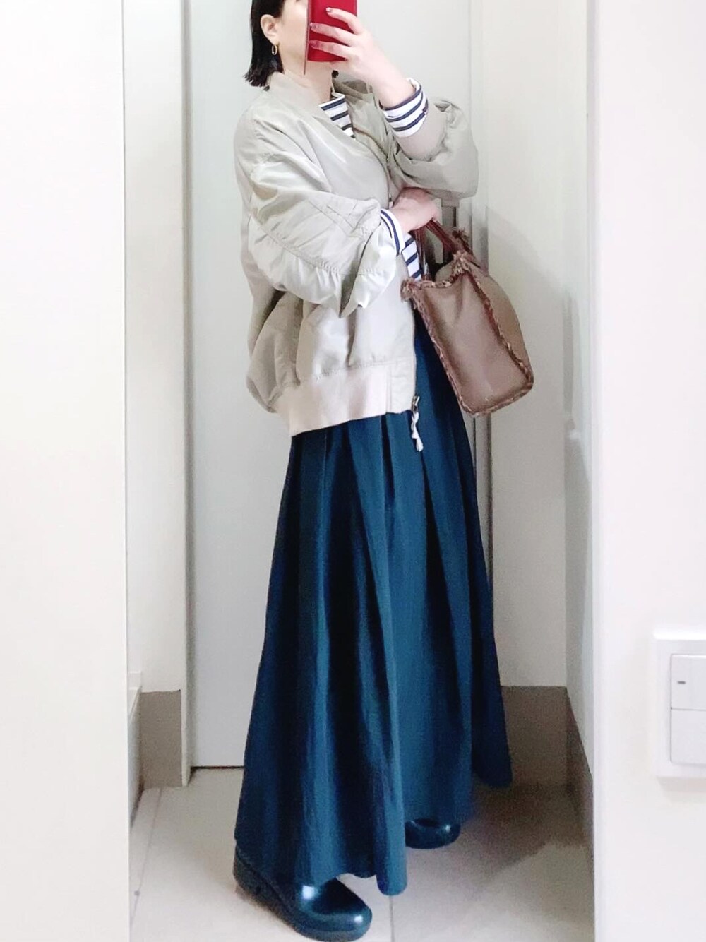 kumiko｜FRAMeWORKのMA-1を使ったコーディネート - WEAR