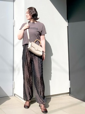 「TICCA(ティッカ)のアイテム」を使った、kumikoさん(レディース・165cm)の秋コーディネート