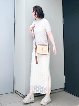 IENA（イエナ）の「コール前ボタンスカート◇（スカート）」 - WEAR