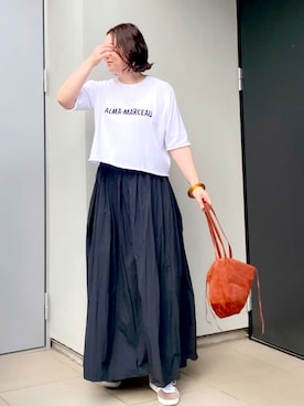 「IENA（イエナ）のアイテム（ニット/セーター）」を使った、kumikoさん（レディース・165cm）の秋コーディネート