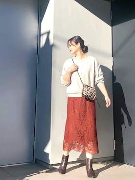 kumikoさん（レディース・165cm）の秋コーディネート