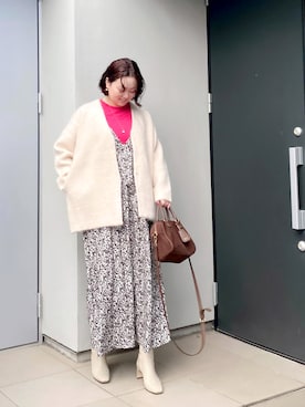 「アイテム（その他アウター）」を使った、kumikoさん（レディース・165cm）の秋コーディネート