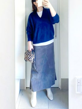 kumikoさん（レディース・165cm）の冬コーディネート