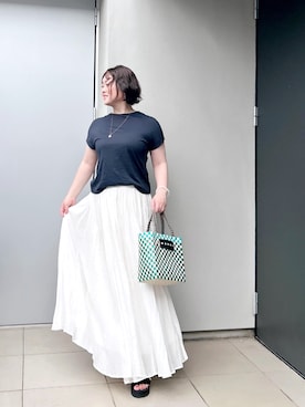 「IENA（イエナ）のアイテム」を使った、kumikoさん（レディース・165cm）の夏コーディネート