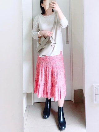 IENA（イエナ）の「テープヤーン ワイドクルーネックプルオーバー