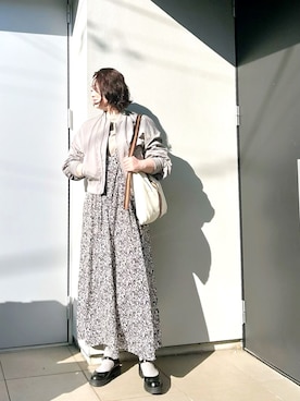 「Noble（ノーブル）のアイテム」を使った、kumikoさん（レディース・165cm）の春コーディネート