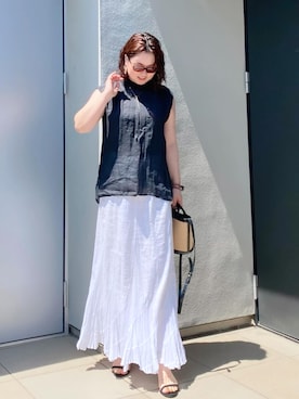 plage（プラージュ）の「Linen Flared スカート2◇（スカート