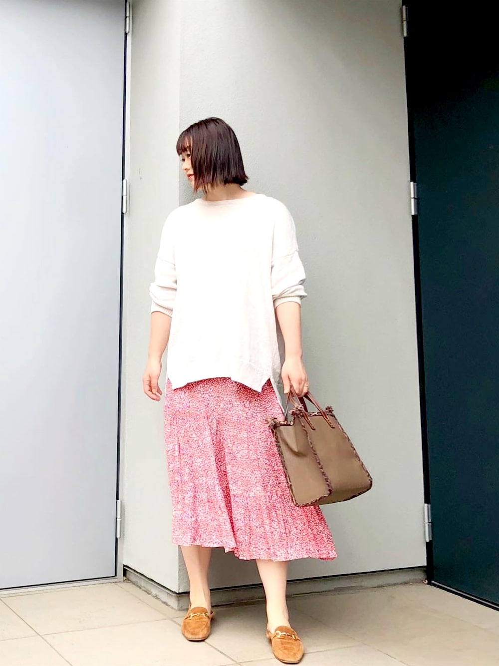 IENA（イエナ）の「テープヤーン ワイドクルーネックプルオーバー