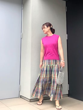 kumikoさん（レディース・165cm）の夏コーディネート